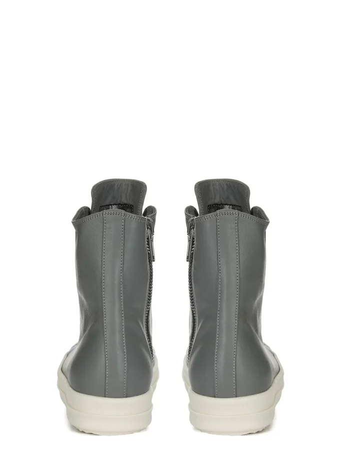 Baskets Rick Owens Concordians automne-hiver 2025 en cuir de vachette pleine fleur indigo délavé/lait/lait RP02E4890LCO-0611 Baskets Rick Owens Concordians automne-hiver 2025 en cuir de vachette pleine fleur indigo délavé/lait/lait RP02E4890LCO-0611