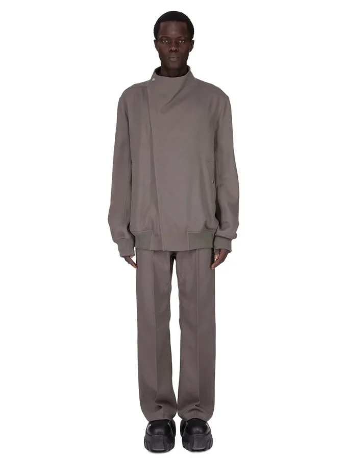 DÉFILÉ RICK OWENS AH25 CONCORDIANS GETH JEANS EN LAINE DRILL POUSSIÈRE. RU02E1333WD-34 DÉFILÉ RICK OWENS AH25 CONCORDIANS GETH JEANS EN LAINE DRILL POUSSIÈRE. RU02E1333WD-34