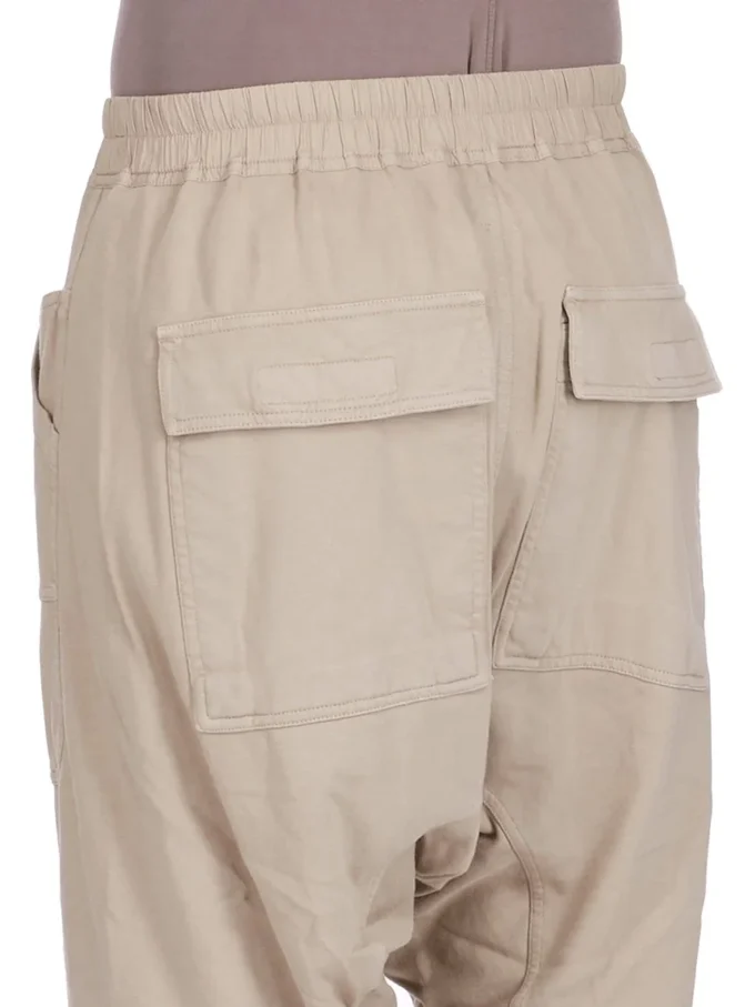 DRKSHDW FW25 CONCORDIANS CLASSIC CARGO DRAWSTRING EN JERSEY COMPACT ÉPAIS PERLE DU02E7370RIG-88 DRKSHDW FW25 CONCORDIANS CLASSIC CARGO DRAWSTRING EN JERSEY COMPACT ÉPAIS PERLE DU02E7370RIG-88