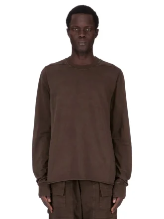 DRKSHDW FW25 CONCORDIANS COL COUPE SWEAT EN JERSEY COMPACT ET LOURD. DU02E7279RIGP-78
