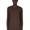 DRKSHDW FW25 CONCORDIANS LS LEVEL T EN JERSEY DE GAZETTE DE COTON DARK DUST DU02E7260BH-78 DRKSHDW FW25 CONCORDIANS LS LEVEL T EN JERSEY DE GAZETTE DE COTON DARK DUST DU02E7260BH-78