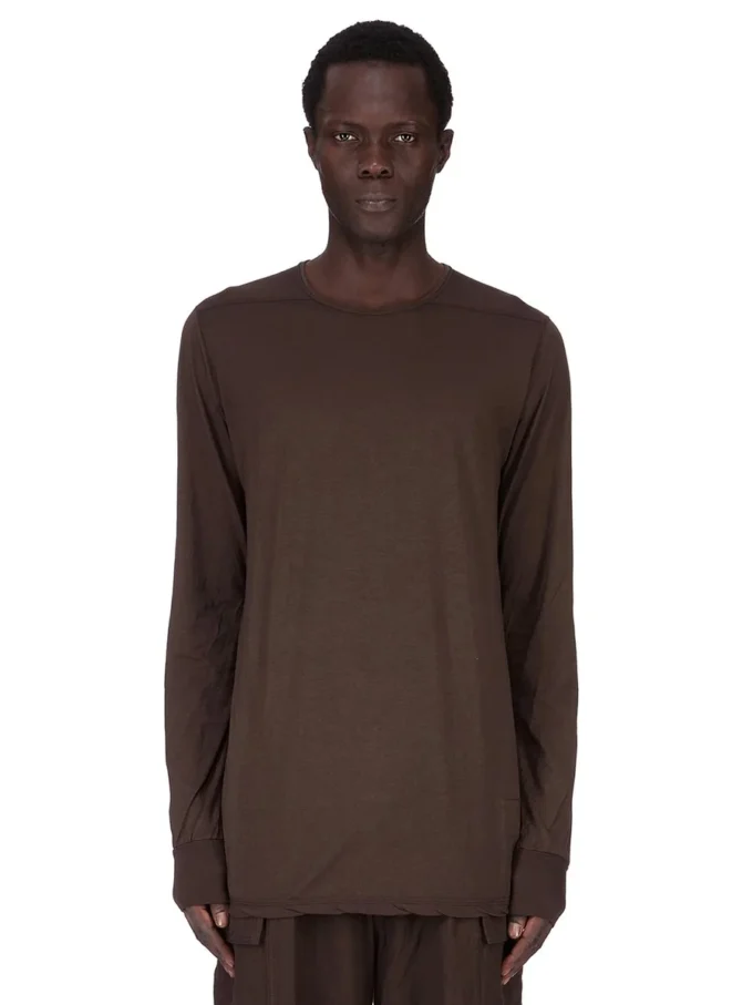 DRKSHDW FW25 CONCORDIANS LS LEVEL T EN JERSEY DE GAZETTE DE COTON DARK DUST DU02E7260BH-78 DRKSHDW FW25 CONCORDIANS LS LEVEL T EN JERSEY DE GAZETTE DE COTON DARK DUST DU02E7260BH-78