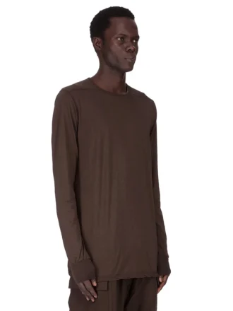 DRKSHDW FW25 CONCORDIANS LS LEVEL T EN JERSEY DE GAZETTE DE COTON DARK DUST DU02E7260BH-78