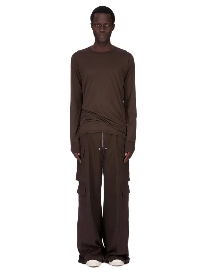 DRKSHDW FW25 CONCORDIANS LS LEVEL T EN JERSEY DE GAZETTE DE COTON DARK DUST DU02E7260BH-78 DRKSHDW FW25 CONCORDIANS LS LEVEL T EN JERSEY DE GAZETTE DE COTON DARK DUST DU02E7260BH-78