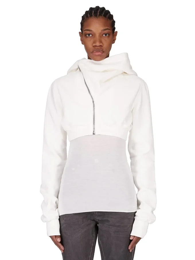 DRKSHDW FW25 CONCORDIANS MICRO MOUNTAIN HOODIE EN LAIT FURKA HEAVY SWEATSHIRT DS02E7237F-11 DRKSHDW FW25 CONCORDIANS MICRO MOUNTAIN HOODIE EN LAIT FURKA HEAVY SWEATSHIRT DS02E7237F-11