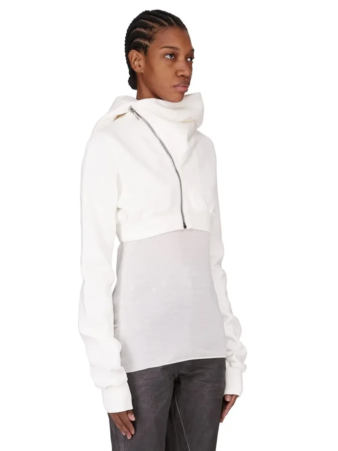 DRKSHDW FW25 CONCORDIANS MICRO MOUNTAIN HOODIE EN LAIT FURKA HEAVY SWEATSHIRT DS02E7237F-11 DRKSHDW FW25 CONCORDIANS MICRO MOUNTAIN HOODIE EN LAIT FURKA HEAVY SWEATSHIRT DS02E7237F-11