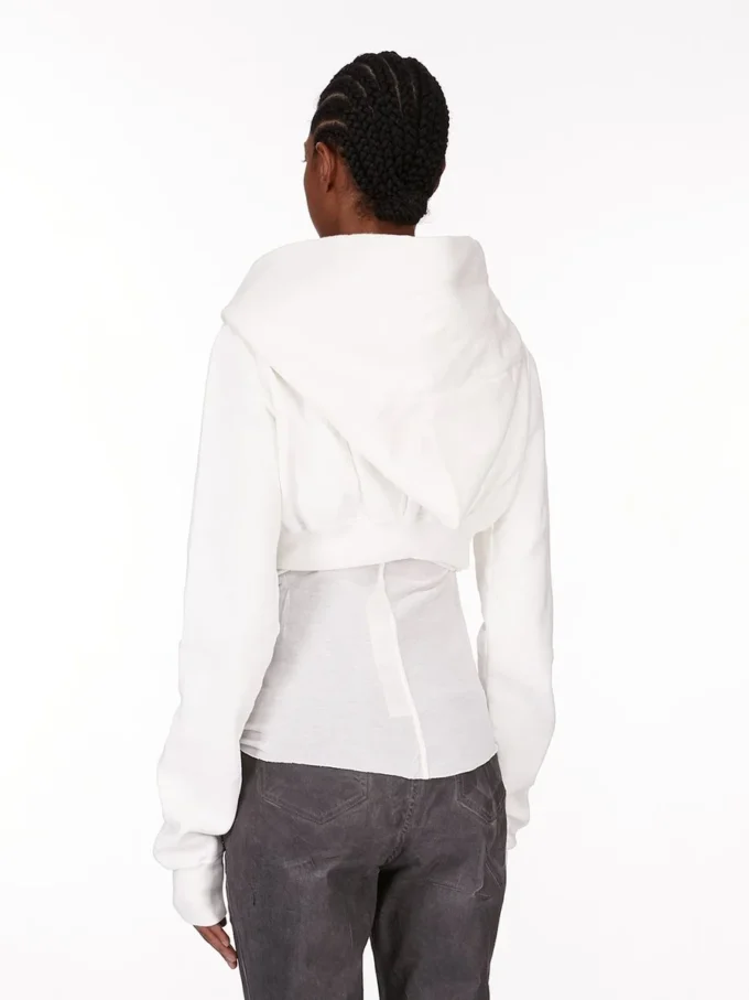DRKSHDW FW25 CONCORDIANS MICRO MOUNTAIN HOODIE EN LAIT FURKA HEAVY SWEATSHIRT DS02E7237F-11 DRKSHDW FW25 CONCORDIANS MICRO MOUNTAIN HOODIE EN LAIT FURKA HEAVY SWEATSHIRT DS02E7237F-11