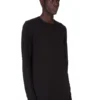DRKSHDW FW25 CONCORDIANS NIVEAU T EN JERSEY DE GAZETTE DE COTON NOIR DU02E7260BH-09 DRKSHDW FW25 CONCORDIANS NIVEAU T EN JERSEY DE GAZETTE DE COTON NOIR DU02E7260BH-09