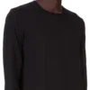 DRKSHDW FW25 CONCORDIANS NIVEAU T EN JERSEY DE GAZETTE DE COTON NOIR DU02E7260BH-09 DRKSHDW FW25 CONCORDIANS NIVEAU T EN JERSEY DE GAZETTE DE COTON NOIR DU02E7260BH-09