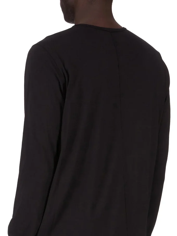 DRKSHDW FW25 CONCORDIANS NIVEAU T EN JERSEY DE GAZETTE DE COTON NOIR DU02E7260BH-09 DRKSHDW FW25 CONCORDIANS NIVEAU T EN JERSEY DE GAZETTE DE COTON NOIR DU02E7260BH-09