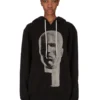 DRKSHDW FW25 CONCORDIANS SWEAT À CAPUCHE SURDIMENSIONNÉ NOIR/PERLE SLUP FELPA DS02E7241FSLP1P-0908 DRKSHDW FW25 CONCORDIANS SWEAT À CAPUCHE SURDIMENSIONNÉ NOIR/PERLE SLUP FELPA DS02E7241FSLP1P-0908