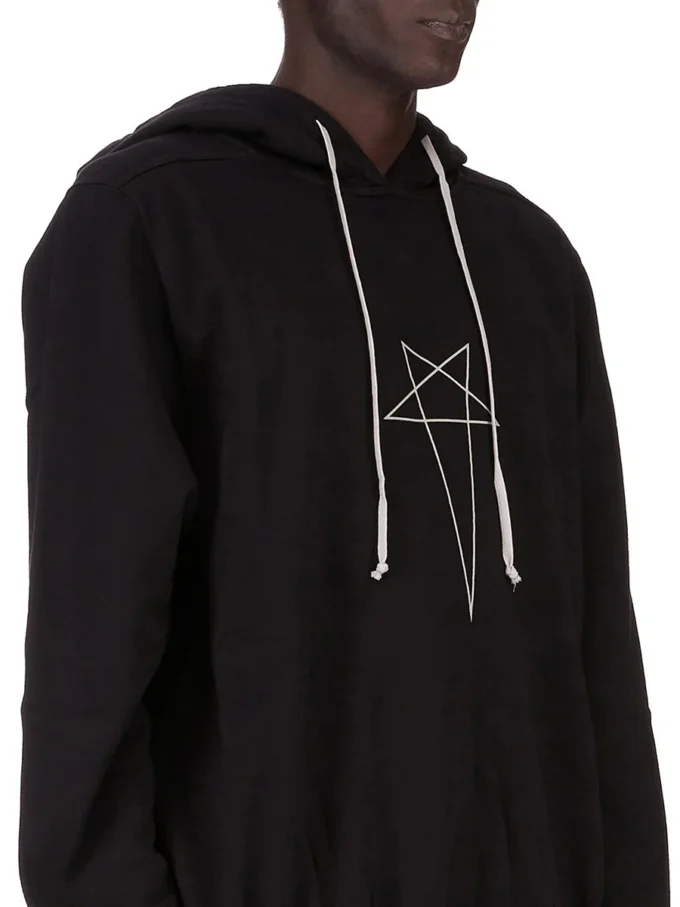 DRKSHDW FW25 CONCORDIANS SWEAT À CAPUCHE SURDIMENSIONNÉ NOIR/PERLE SWEAT-SHIRT ÉPAIS FURKA DU02E7262FEP3P-0908 DRKSHDW FW25 CONCORDIANS SWEAT À CAPUCHE SURDIMENSIONNÉ NOIR/PERLE SWEAT-SHIRT ÉPAIS FURKA DU02E7262FEP3P-0908