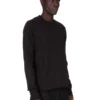 DRKSHDW FW25 CONCORDIANS SWEAT COL ROND NOIR EN JERSEY LOURD COMPACT. DU02E7279RIGP-09 DRKSHDW FW25 CONCORDIANS SWEAT COL ROND NOIR EN JERSEY LOURD COMPACT. DU02E7279RIGP-09