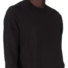 DRKSHDW FW25 CONCORDIANS SWEAT COL ROND NOIR EN JERSEY LOURD COMPACT. DU02E7279RIGP-09 DRKSHDW FW25 CONCORDIANS SWEAT COL ROND NOIR EN JERSEY LOURD COMPACT. DU02E7279RIGP-09
