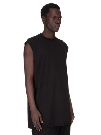 DRKSHDW FW25 CONCORDIANS TARP T EN JERSEY DE GAZETTE DE COTON NOIR DU02E7158BH-09