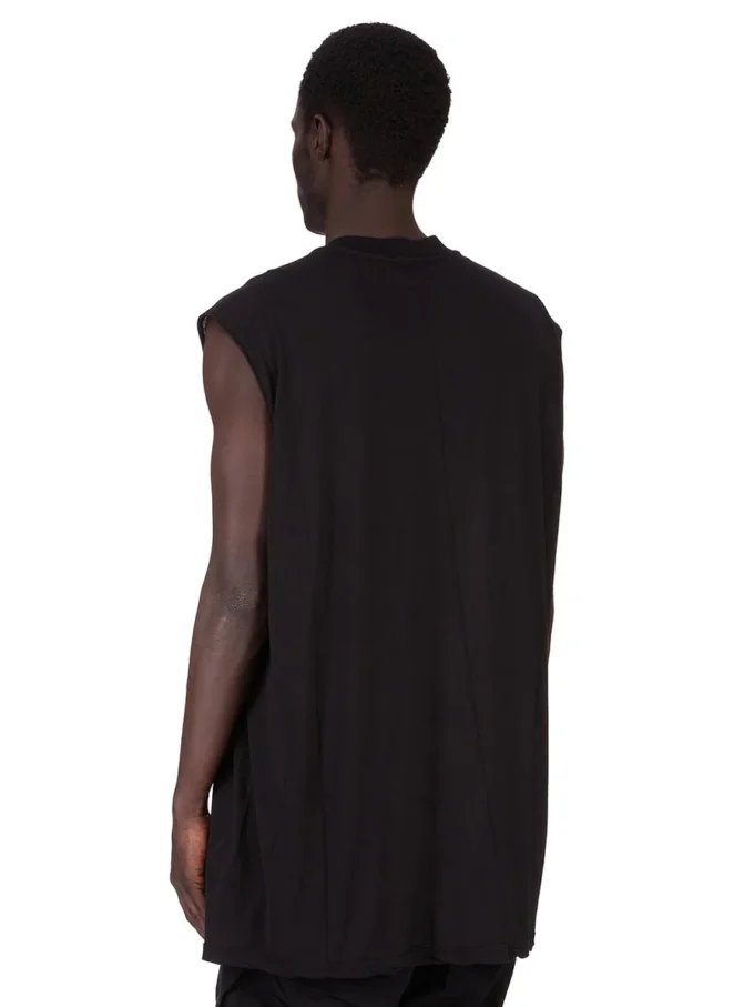 DRKSHDW FW25 CONCORDIANS TARP T EN JERSEY DE GAZETTE DE COTON NOIR DU02E7158BH-09 DRKSHDW FW25 CONCORDIANS TARP T EN JERSEY DE GAZETTE DE COTON NOIR DU02E7158BH-09