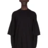 DRKSHDW FW25 CONCORDIANS TOMMY HUSTLER SWEAT EN MAILLOT NOIR À DOUBLE BROSSAGE DU02E7266JDB-09 DRKSHDW FW25 CONCORDIANS TOMMY HUSTLER SWEAT EN MAILLOT NOIR À DOUBLE BROSSAGE DU02E7266JDB-09