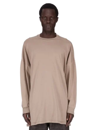 DRKSHDW FW25 CONCORDIANS TOMMY LS SWEAT EN JERSEY DOUBLE BROSSÉ PERLE SALE DU02E7292JDBP-88