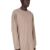 DRKSHDW FW25 CONCORDIANS TOMMY LS SWEAT EN JERSEY DOUBLE BROSSÉ PERLE SALE DU02E7292JDBP-88 DRKSHDW FW25 CONCORDIANS TOMMY LS SWEAT EN JERSEY DOUBLE BROSSÉ PERLE SALE DU02E7292JDBP-88
