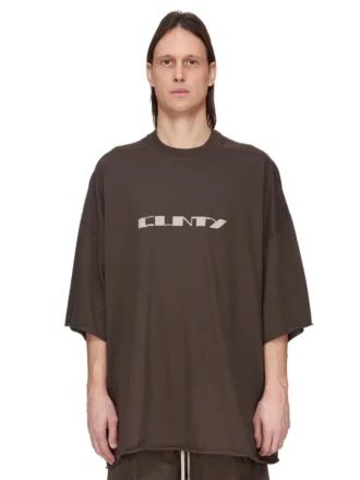 DRKSHDW FW25 CONCORDIANS TOMMY T EN JERSEY DE COTON DE POIDS MOYEN DRKDUST/PEARL DU02E7259RNEP2-7808
