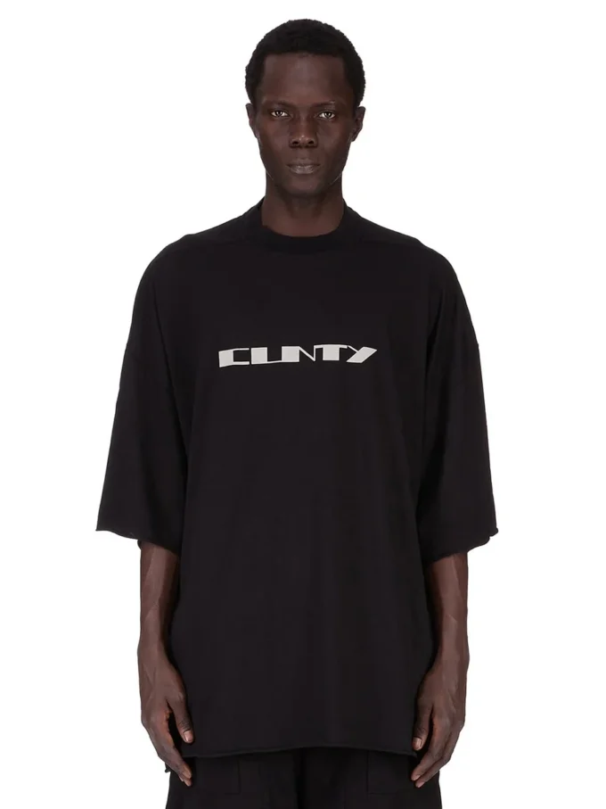 DRKSHDW FW25 CONCORDIANS TOMMY T EN JERSEY DE COTON MOYEN NOIR/PERLE DU02E7259RNEP2-0908 DRKSHDW FW25 CONCORDIANS TOMMY T EN JERSEY DE COTON MOYEN NOIR/PERLE DU02E7259RNEP2-0908