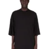 DRKSHDW FW25 CONCORDIANS TOMMY T EN JERSEY DE GAZETTE DE COTON NOIR DU02E7259BH-09 DRKSHDW FW25 CONCORDIANS TOMMY T EN JERSEY DE GAZETTE DE COTON NOIR DU02E7259BH-09