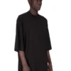 DRKSHDW FW25 CONCORDIANS TOMMY T EN JERSEY DE GAZETTE DE COTON NOIR DU02E7259BH-09 DRKSHDW FW25 CONCORDIANS TOMMY T EN JERSEY DE GAZETTE DE COTON NOIR DU02E7259BH-09