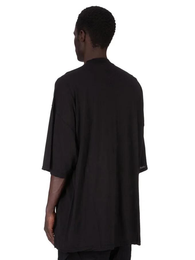 DRKSHDW FW25 CONCORDIANS TOMMY T EN JERSEY DE GAZETTE DE COTON NOIR DU02E7259BH-09 DRKSHDW FW25 CONCORDIANS TOMMY T EN JERSEY DE GAZETTE DE COTON NOIR DU02E7259BH-09