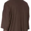 DRKSHDW FW25 CONCORDIANS TOMMY T EN JERSEY DE GAZETTE DE COTON POUSSIÈRE FONCÉE DU02E7259BH-78 DRKSHDW FW25 CONCORDIANS TOMMY T EN JERSEY DE GAZETTE DE COTON POUSSIÈRE FONCÉE DU02E7259BH-78