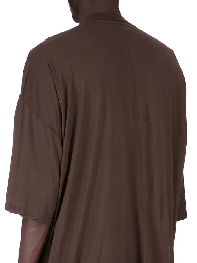 DRKSHDW FW25 CONCORDIANS TOMMY T EN JERSEY DE GAZETTE DE COTON POUSSIÈRE FONCÉE DU02E7259BH-78 DRKSHDW FW25 CONCORDIANS TOMMY T EN JERSEY DE GAZETTE DE COTON POUSSIÈRE FONCÉE DU02E7259BH-78