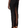 Jupe EVA Rick Owens Lilys Automne-Hiver 2025 Concordians en jersey crêpe de viscose noir LI02E3316CVI-09 Jupe EVA Rick Owens Lilys Automne-Hiver 2025 Concordians en jersey crêpe de viscose noir LI02E3316CVI-09