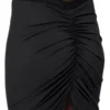 Jupe EVA Rick Owens Lilys Automne-Hiver 2025 Concordians en jersey crêpe de viscose noir LI02E3316CVI-09 Jupe EVA Rick Owens Lilys Automne-Hiver 2025 Concordians en jersey crêpe de viscose noir LI02E3316CVI-09