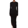 Jupe Rick Owens FW25 Concordians EDFU en jersey noir double brossé DS02E7337JDB-09 Jupe Rick Owens FW25 Concordians EDFU en jersey noir double brossé DS02E7337JDB-09