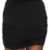 Jupe RICK OWENS LILIES FW25 CONCORDIANS LUNA en jersey crêpe de viscose LI02E3309CVI-09 Jupe RICK OWENS LILIES FW25 CONCORDIANS LUNA en jersey crêpe de viscose LI02E3309CVI-09