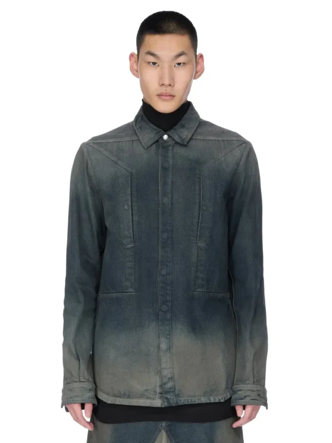 RICK OWENS – CHEMISES RU02E1237DKDEG-78D