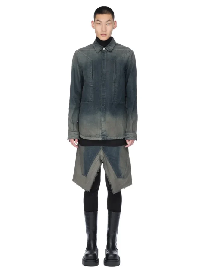 RICK OWENS – CHEMISES RU02E1237DKDEG-78D