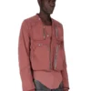 RICK OWENS FW25 CONCORDIANS CARGO JUT EN NYLON MAT ROSEWOOD. RU02E1762MT-13 RICK OWENS FW25 CONCORDIANS CARGO JUT EN NYLON MAT ROSEWOOD. RU02E1762MT-13