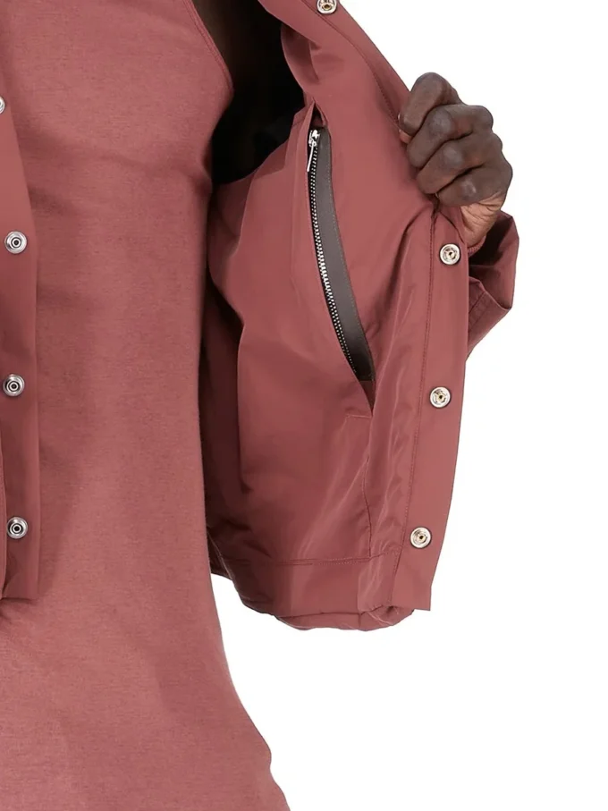 RICK OWENS FW25 CONCORDIANS CARGO JUT EN NYLON MAT ROSEWOOD. RU02E1762MT-13 RICK OWENS FW25 CONCORDIANS CARGO JUT EN NYLON MAT ROSEWOOD. RU02E1762MT-13