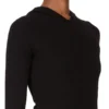 RICK OWENS FW25 CONCORDIANS T-SHIRT À MANCHES LONGUES COURTES À CAPUCHE COURTE EN JERSEY COURTE NOIR RAININO. RP02E4210RJR-09 RICK OWENS FW25 CONCORDIANS T-SHIRT À MANCHES LONGUES COURTES À CAPUCHE COURTE EN JERSEY COURTE NOIR RAININO. RP02E4210RJR-09