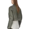 RICK OWENS FW25 CONCORDIANS VESTE DE VOL MATELASSÉE EN NYLON LÉGER BOSCO. RU02E1727NPT1-25 RICK OWENS FW25 CONCORDIANS VESTE DE VOL MATELASSÉE EN NYLON LÉGER BOSCO. RU02E1727NPT1-25