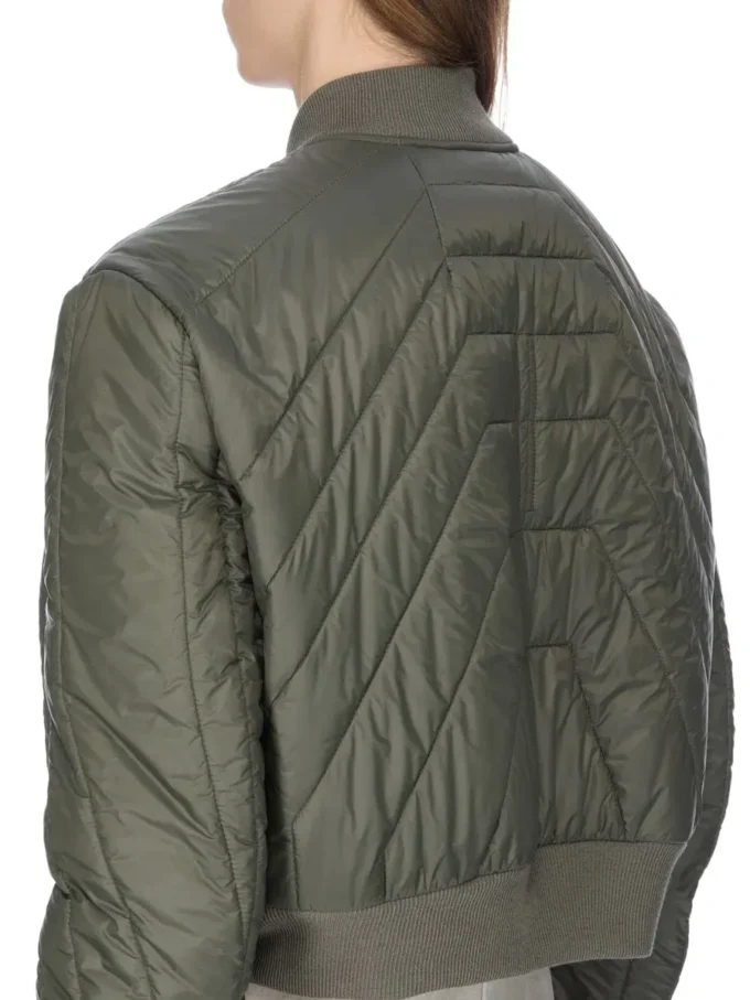 RICK OWENS FW25 CONCORDIANS VESTE DE VOL MATELASSÉE EN NYLON LÉGER BOSCO. RU02E1727NPT1-25 RICK OWENS FW25 CONCORDIANS VESTE DE VOL MATELASSÉE EN NYLON LÉGER BOSCO. RU02E1727NPT1-25