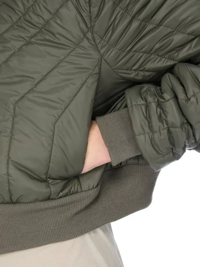RICK OWENS FW25 CONCORDIANS VESTE DE VOL MATELASSÉE EN NYLON LÉGER BOSCO. RU02E1727NPT1-25 RICK OWENS FW25 CONCORDIANS VESTE DE VOL MATELASSÉE EN NYLON LÉGER BOSCO. RU02E1727NPT1-25