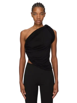 RICK OWENS LILIES FW25 CONCORDIANS ANITA TOP EN CRÊPE DE VISCOSE JERSEY LI02E3110RV-09 RICK OWENS LILIES FW25 CONCORDIANS ANITA TOP EN CRÊPE DE VISCOSE JERSEY LI02E3110RV-09