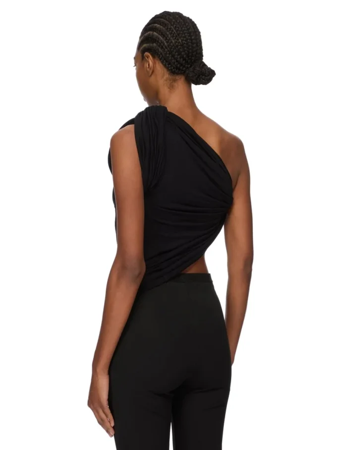 RICK OWENS LILIES FW25 CONCORDIANS ANITA TOP EN CRÊPE DE VISCOSE JERSEY LI02E3110RV-09 RICK OWENS LILIES FW25 CONCORDIANS ANITA TOP EN CRÊPE DE VISCOSE JERSEY LI02E3110RV-09