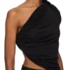 RICK OWENS LILIES FW25 CONCORDIANS ANITA TOP EN CRÊPE DE VISCOSE JERSEY LI02E3110RV-09 RICK OWENS LILIES FW25 CONCORDIANS ANITA TOP EN CRÊPE DE VISCOSE JERSEY LI02E3110RV-09