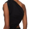 RICK OWENS LILIES FW25 CONCORDIANS ANITA TOP EN CRÊPE DE VISCOSE JERSEY LI02E3110RV-09 RICK OWENS LILIES FW25 CONCORDIANS ANITA TOP EN CRÊPE DE VISCOSE JERSEY LI02E3110RV-09