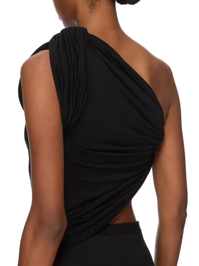 RICK OWENS LILIES FW25 CONCORDIANS ANITA TOP EN CRÊPE DE VISCOSE JERSEY LI02E3110RV-09 RICK OWENS LILIES FW25 CONCORDIANS ANITA TOP EN CRÊPE DE VISCOSE JERSEY LI02E3110RV-09