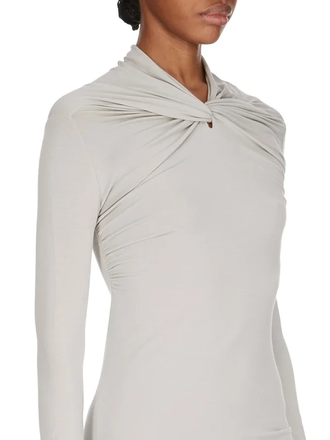RICK OWENS LILIES FW25 CONCORDIANS KAIRO MINI EN JERSEY MÉLANGÉ CACHEMIRE LI02E3568JBWS-08 RICK OWENS LILIES FW25 CONCORDIANS KAIRO MINI EN JERSEY MÉLANGÉ CACHEMIRE LI02E3568JBWS-08