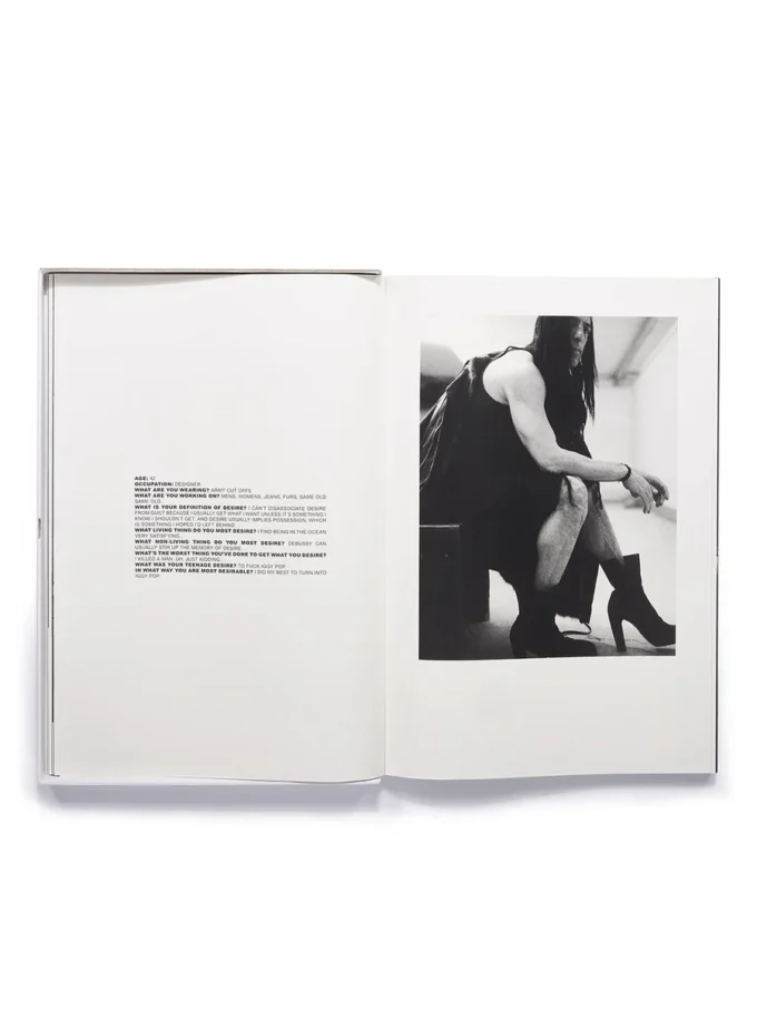 RICK OWENS – LIVRES BK07S8001-0001
