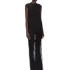Robe RICK OWENS FW25 CONCORDIANS NOUVEAU en jersey de laine transparent noir. RP02E4574JWR-09 Robe RICK OWENS FW25 CONCORDIANS NOUVEAU en jersey de laine transparent noir. RP02E4574JWR-09